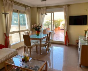 Dining room of Apartment to rent in Dénia  with Air Conditioner and Terrace