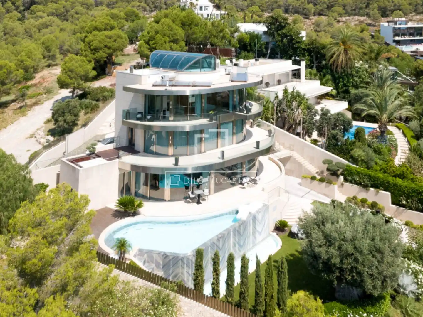 Vista exterior de Casa o xalet en venda en Sitges amb Aire condicionat, Calefacció i Terrassa