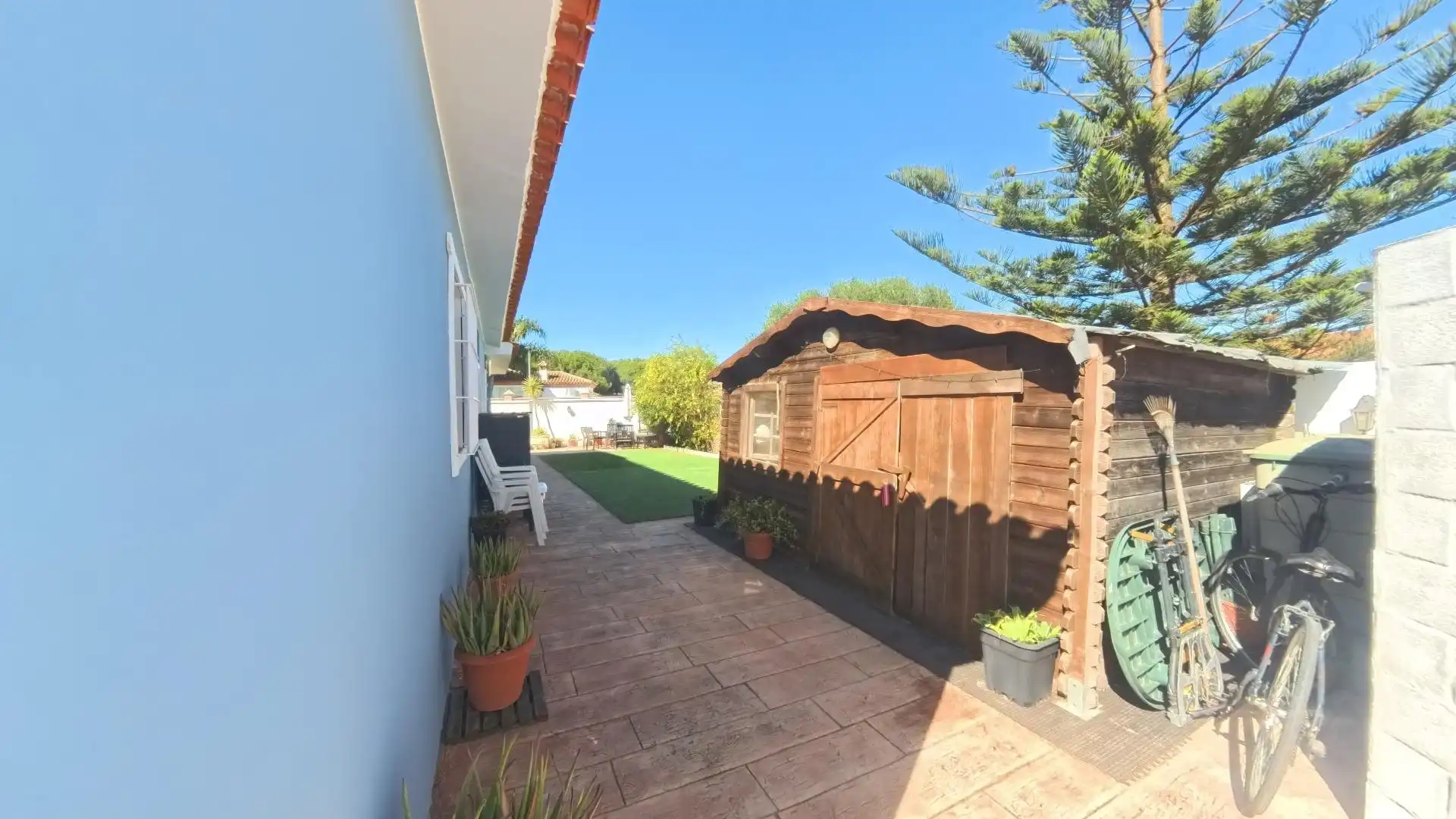 Jardí de Casa o xalet en venda en El Puerto de Santa María amb Aire condicionat, Jardí privat i Traster