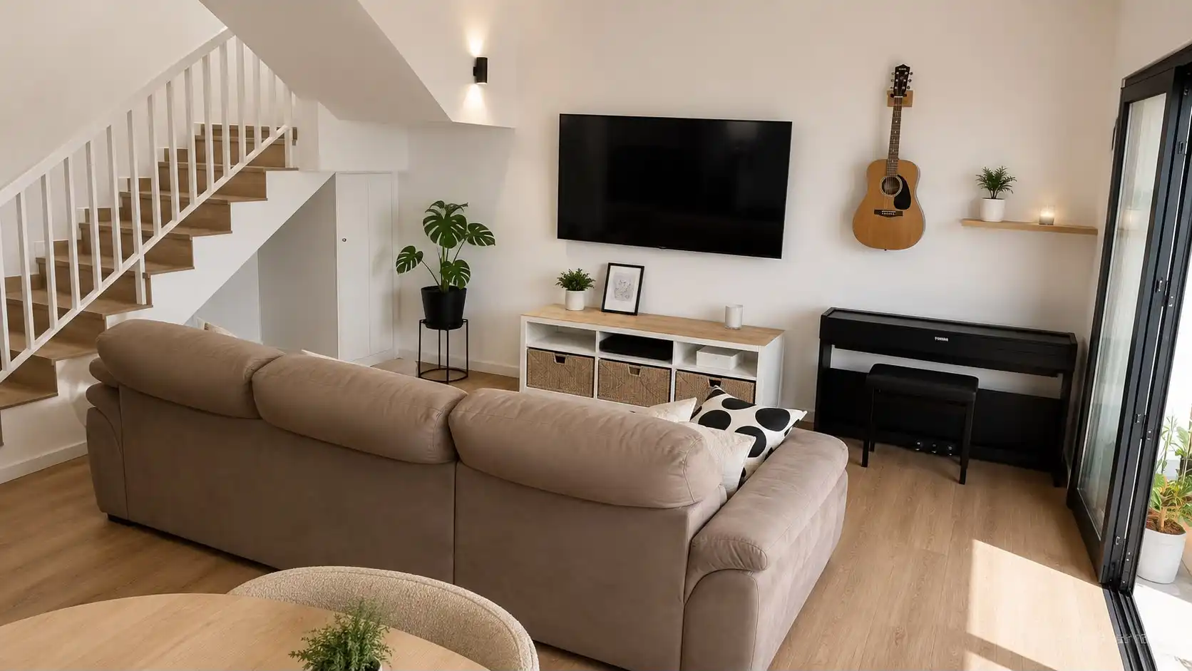Sala d'estar de Casa adosada en venda en Teguise amb Terrassa