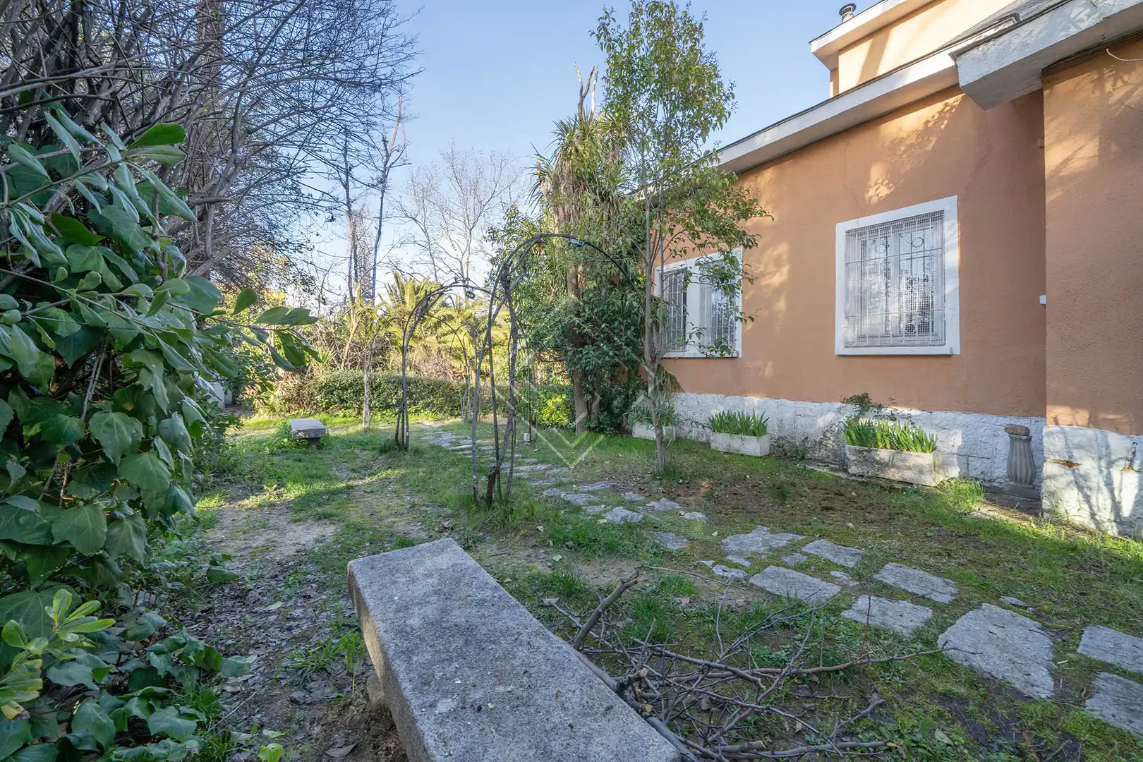 Jardín de Casa o chalet en venta en Madrid con Jardín privado, Terraza y Piscina