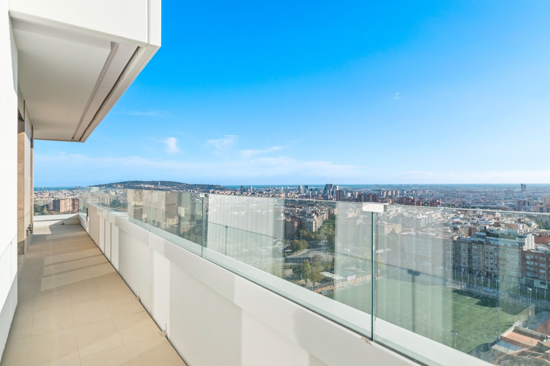 Terrace of Flat to rent in Esplugues de Llobregat  with Air Conditioner, Heating and Terrace