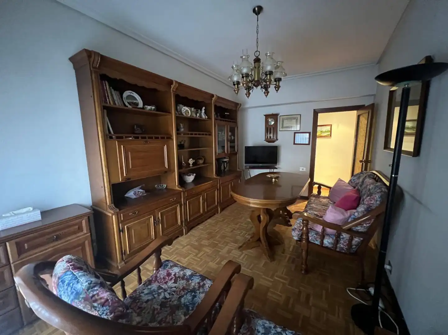 Sala de estar de Piso en venta en  Logroño con Terraza