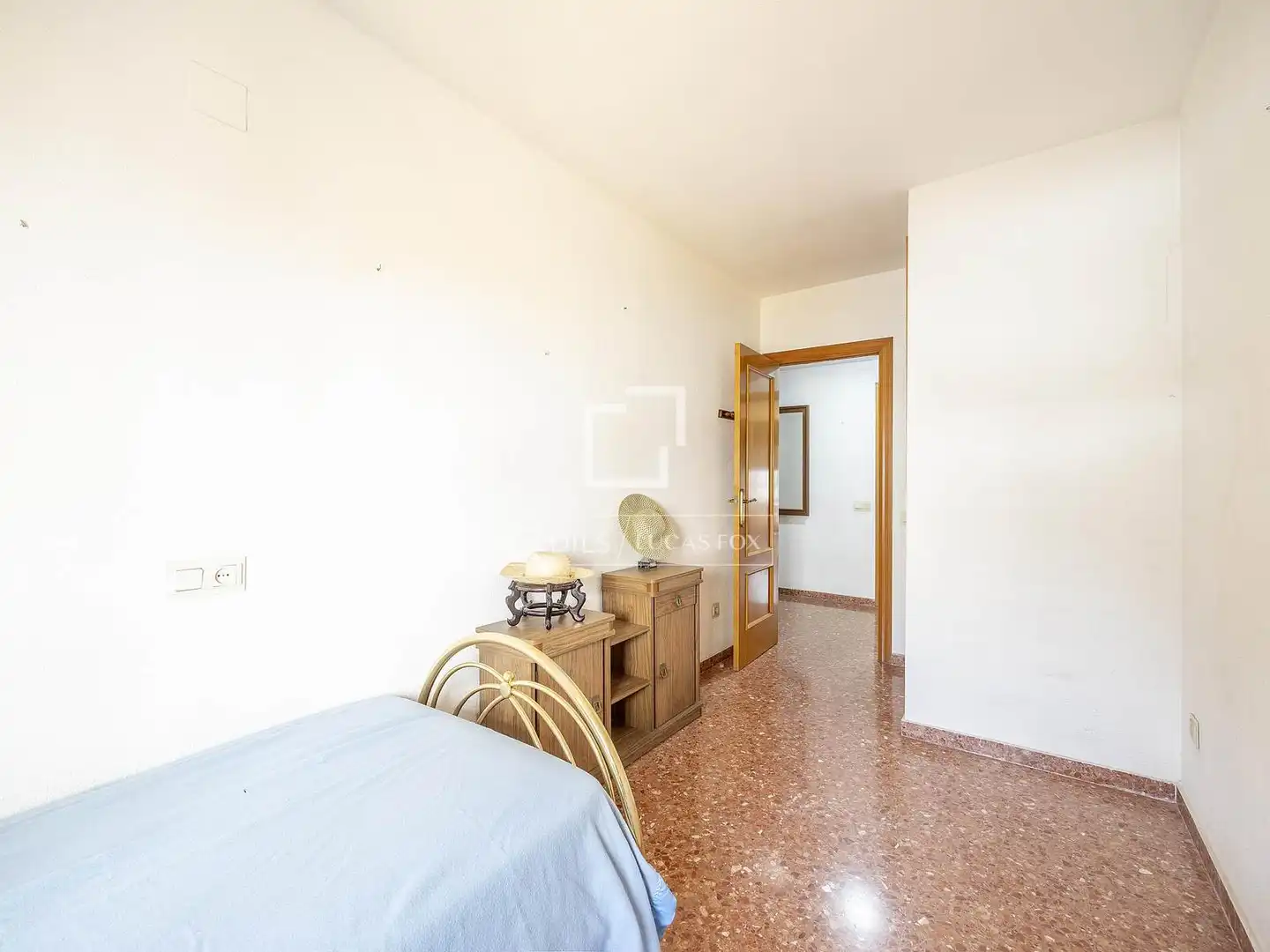 Schlafzimmer von Wohnung zum Verkauf in Valencia mit Klimaanlage, Möbliert und Balkon