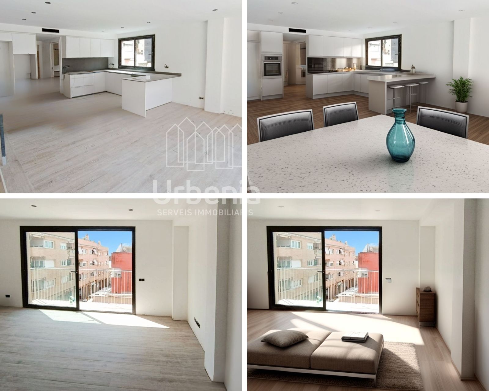 Kitchen of Duplex for sale in Mataró  with Air Conditioner, Heating and Terrace