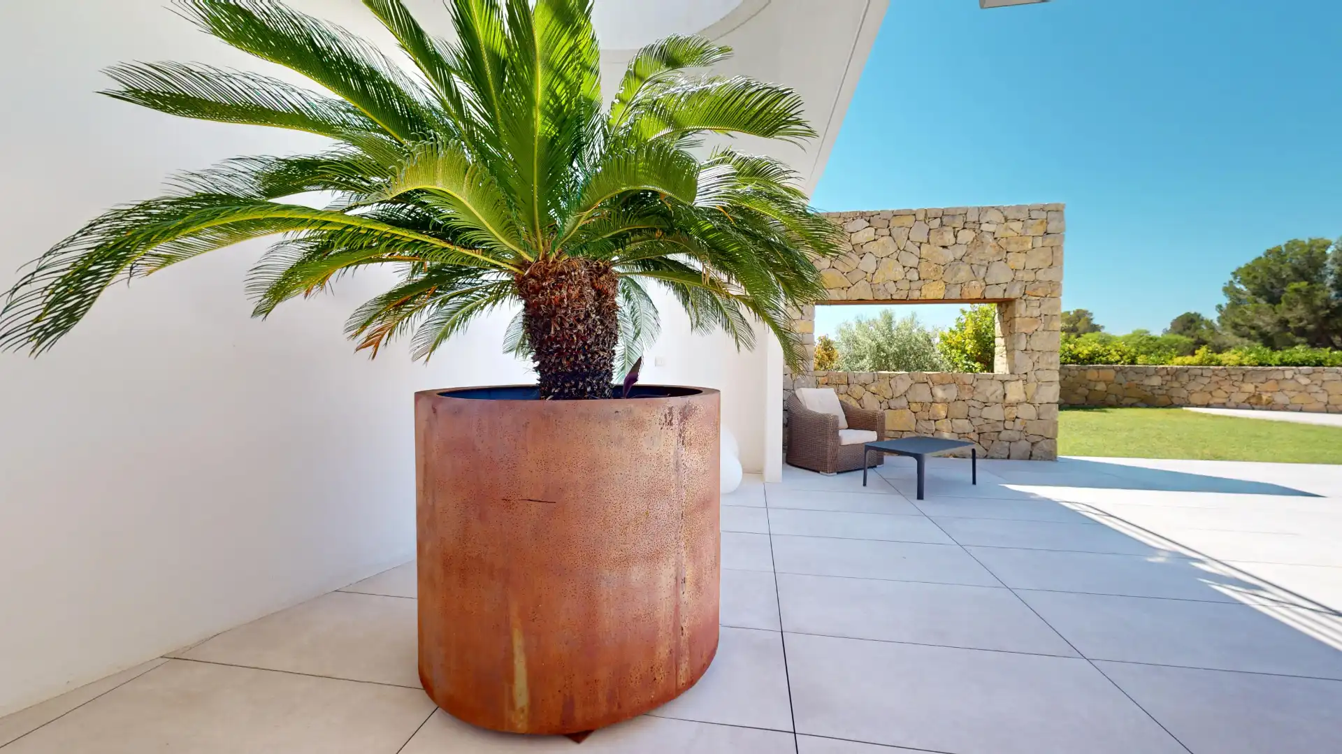 Terraza de Casa o chalet en venta en Mont-roig del Camp con Aire acondicionado, Calefacción y Jardín privado