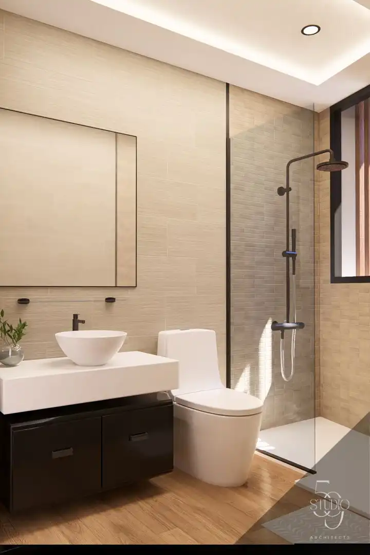 Baño de Apartamento en venta en Fuengirola con Aire acondicionado, Calefacción y Balcón