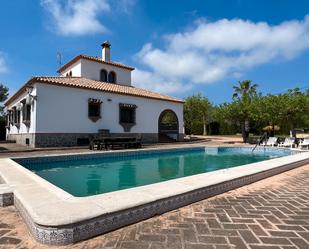 Piscina de Casa o xalet en venda en Borriol amb Aire condicionat, Calefacció i Jardí privat