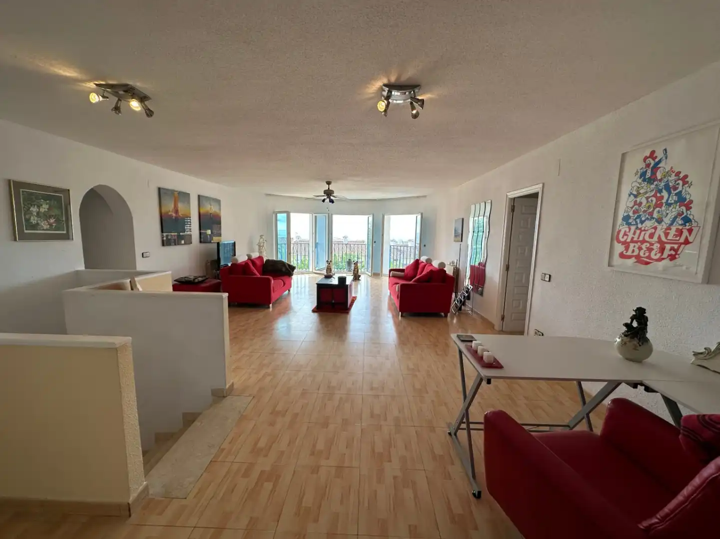 Sala d'estar de Casa o xalet en venda en Alcalà de Xivert amb Aire condicionat, Calefacció i Jardí privat