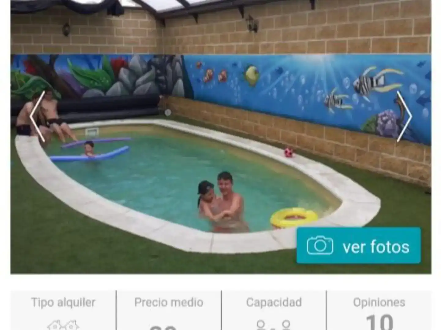 Piscina de Casa o chalet en venta en Navas de Oro con Piscina y Amueblado