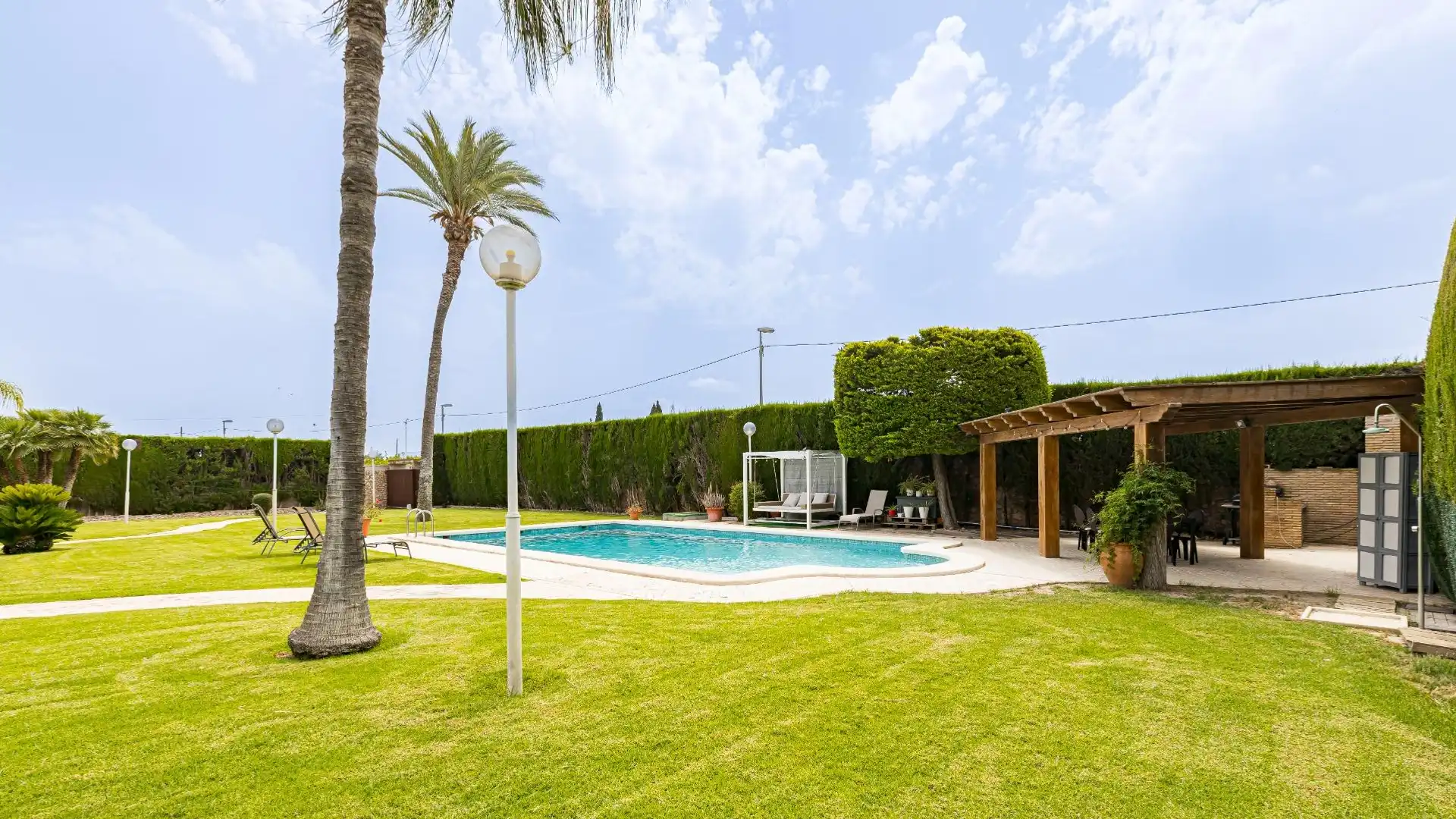 Jardín de Casa o chalet en venta en  Murcia Capital con Jardín privado, Parquet y Terraza