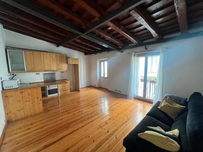 Living room of Attic for sale in  Barcelona Capital  with Terrace and Balcony