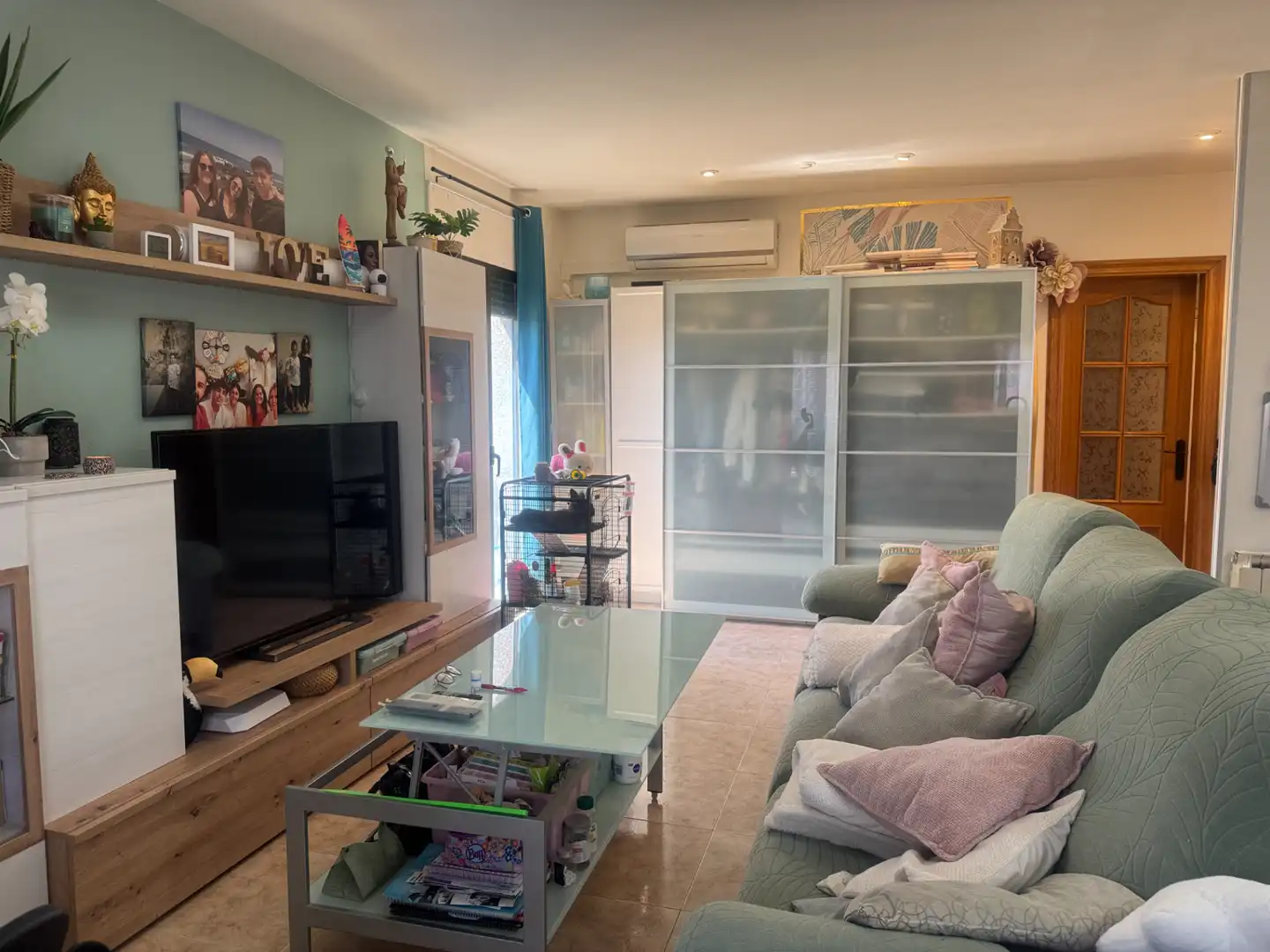 Sala de estar de Piso en venta en Tàrrega con Terraza