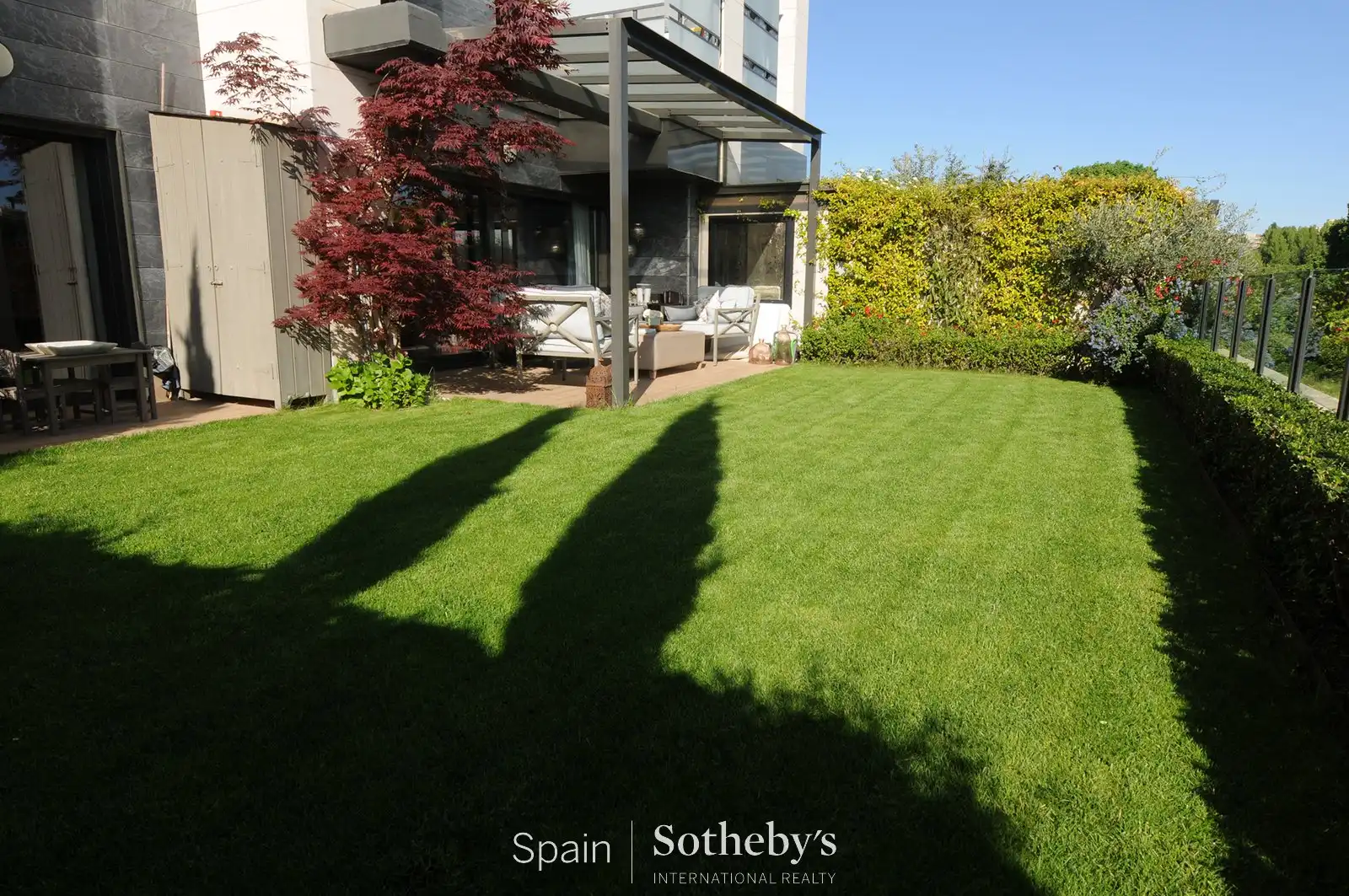 Jardín de Apartamento en venta en La Moraleja con Aire acondicionado, Terraza y Trastero