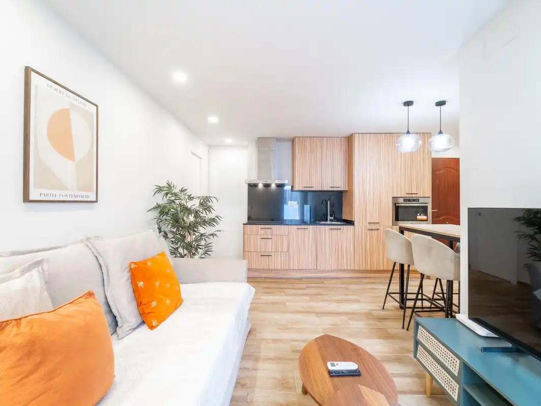 Sala de estar de Planta baja en venta en Málaga con Aire acondicionado, Calefacción y Terraza
