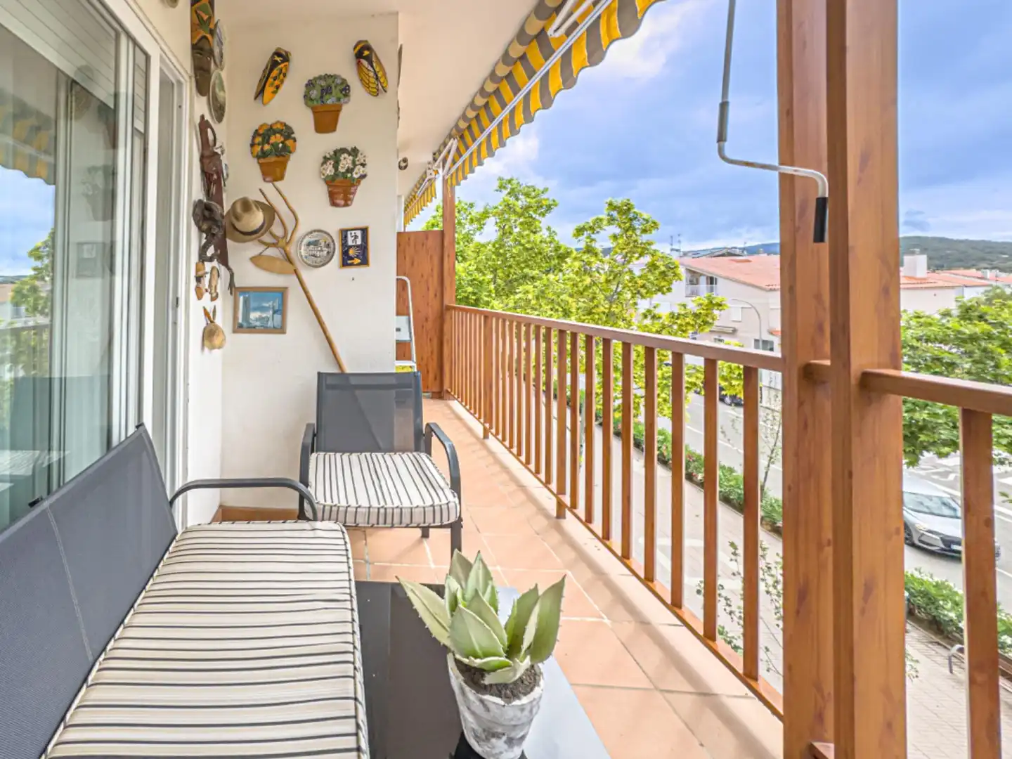 Balcony of Attic for sale in Sant Pere de Ribes  with Heating, Private garden and Parquet flooring