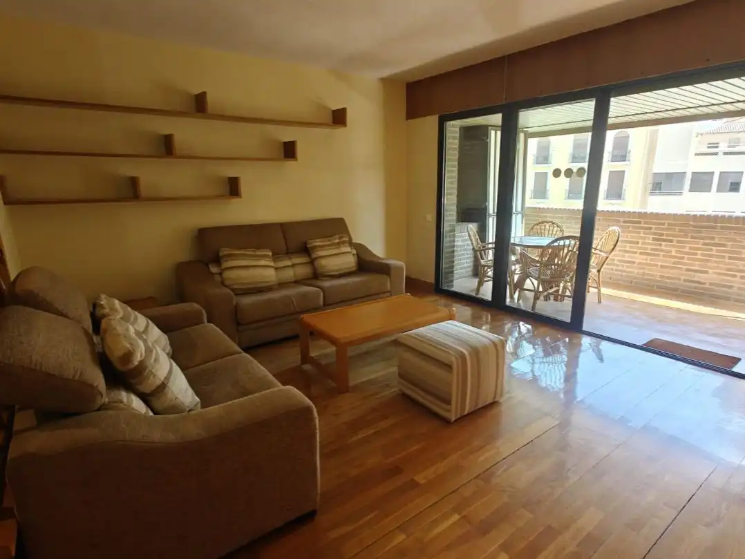 Wohnzimmer von Maisonette zur Miete in Murcia mit Klimaanlage, Heizung und Parkett