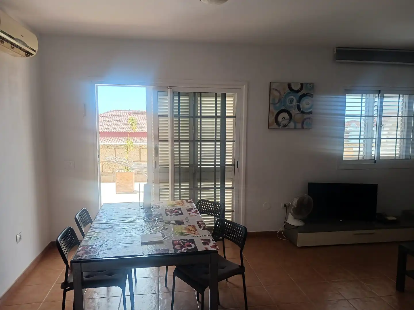 Comedor de Apartamento en venta en San Miguel de Abona con Terraza, Piscina y Amueblado