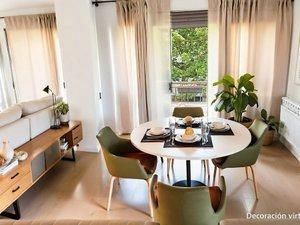 Dining room of Flat for sale in Getxo   with Heating, Parquet flooring and Terrace