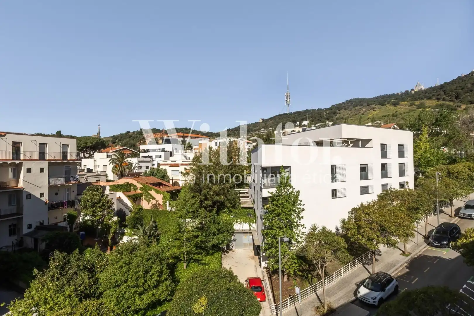 Exterior view of Attic for sale in Barcelona  with Air Conditioner, Heating and Terrace