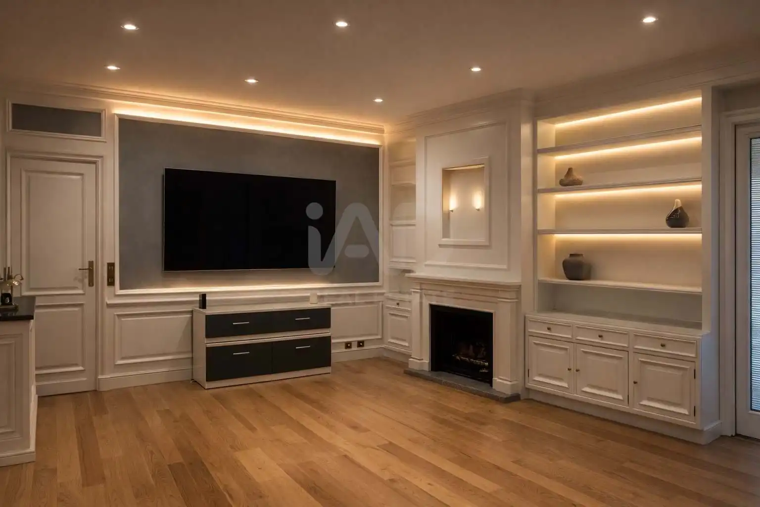 Living room of Houses for rent in Madrid