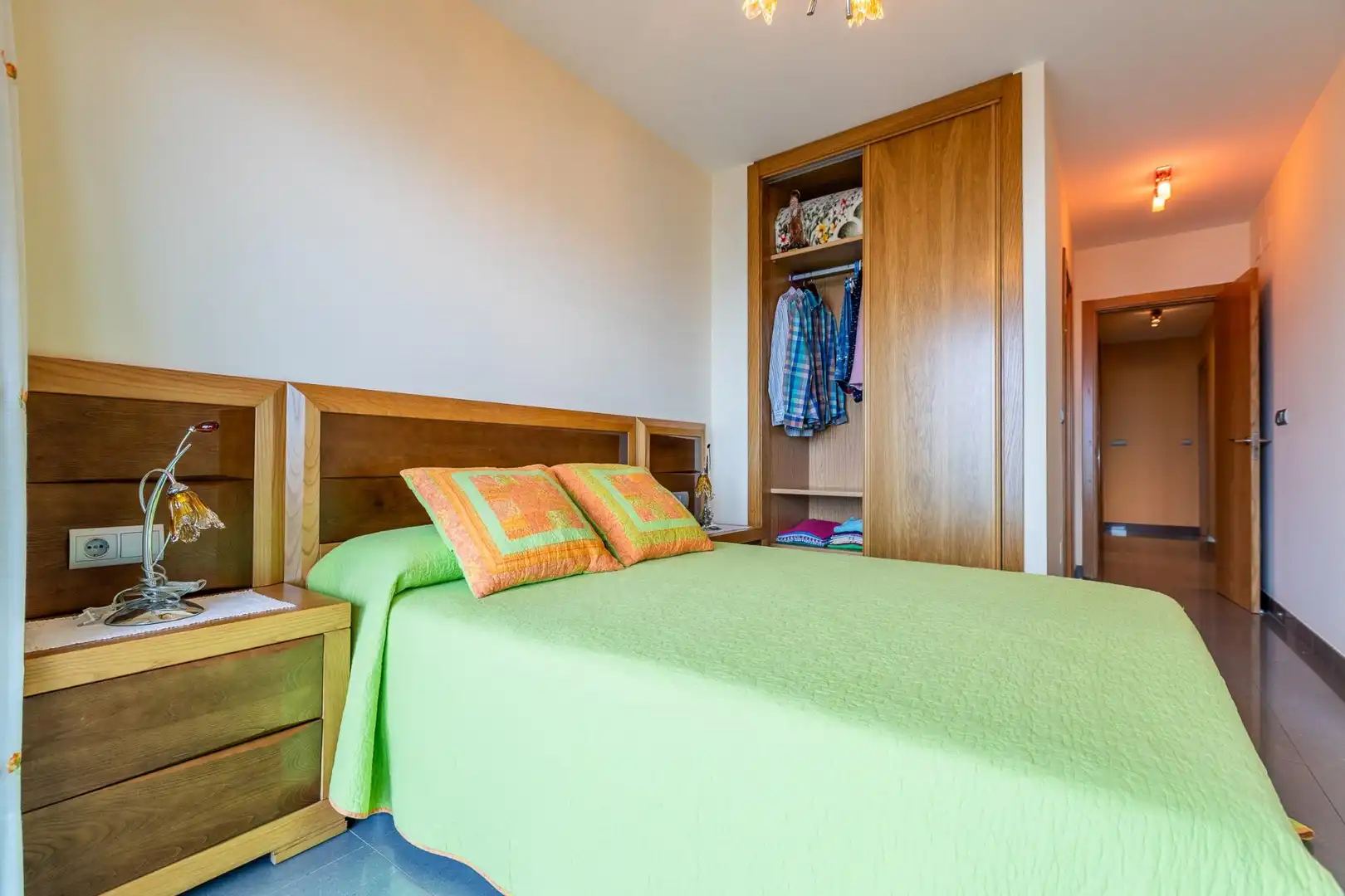 Schlafzimmer von Wohnung zum Verkauf in Sada (A Coruña) mit Privatgarten, Terrasse und Abstellraum