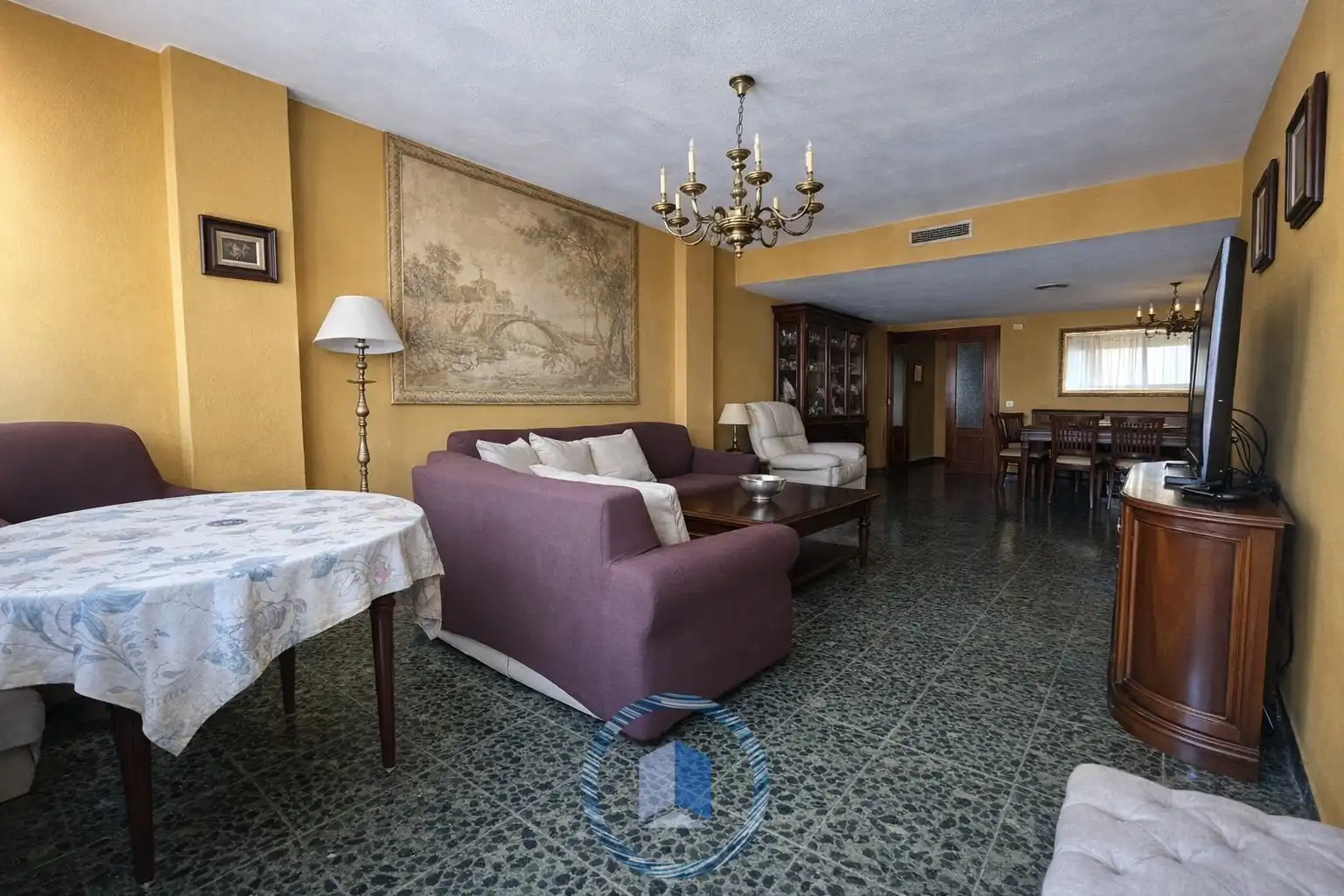 Living room of Flat for sale in Montequinto  with Terrace and Swimming Pool