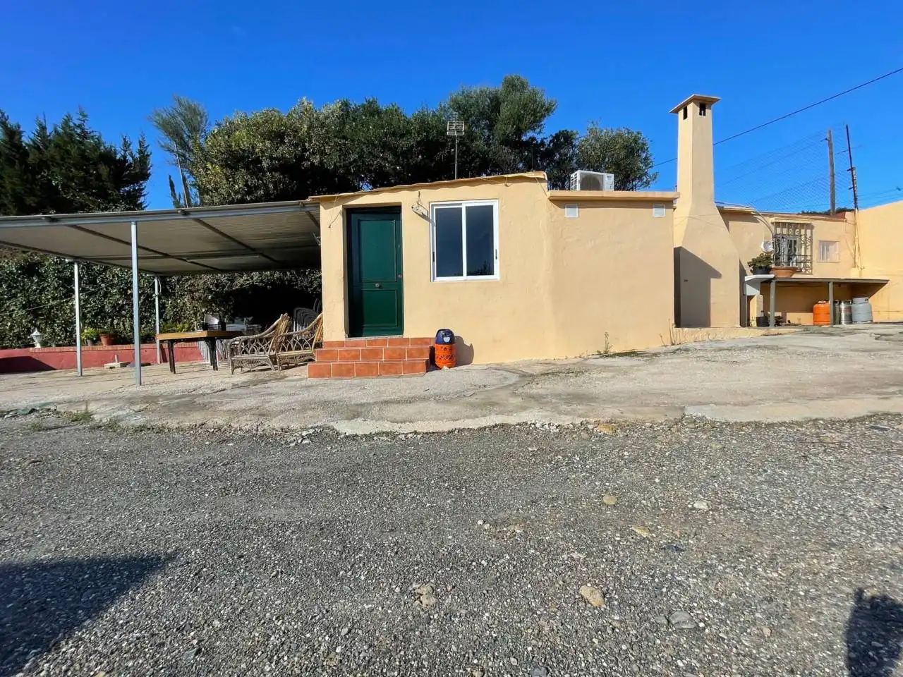 Vista exterior de Finca rústica en venta en Estepona con Jardín privado y Piscina