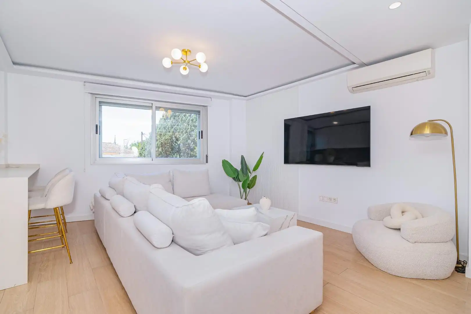 Sala d'estar de Pis en venda en Armilla amb Aire condicionat, Calefacció i Terrassa