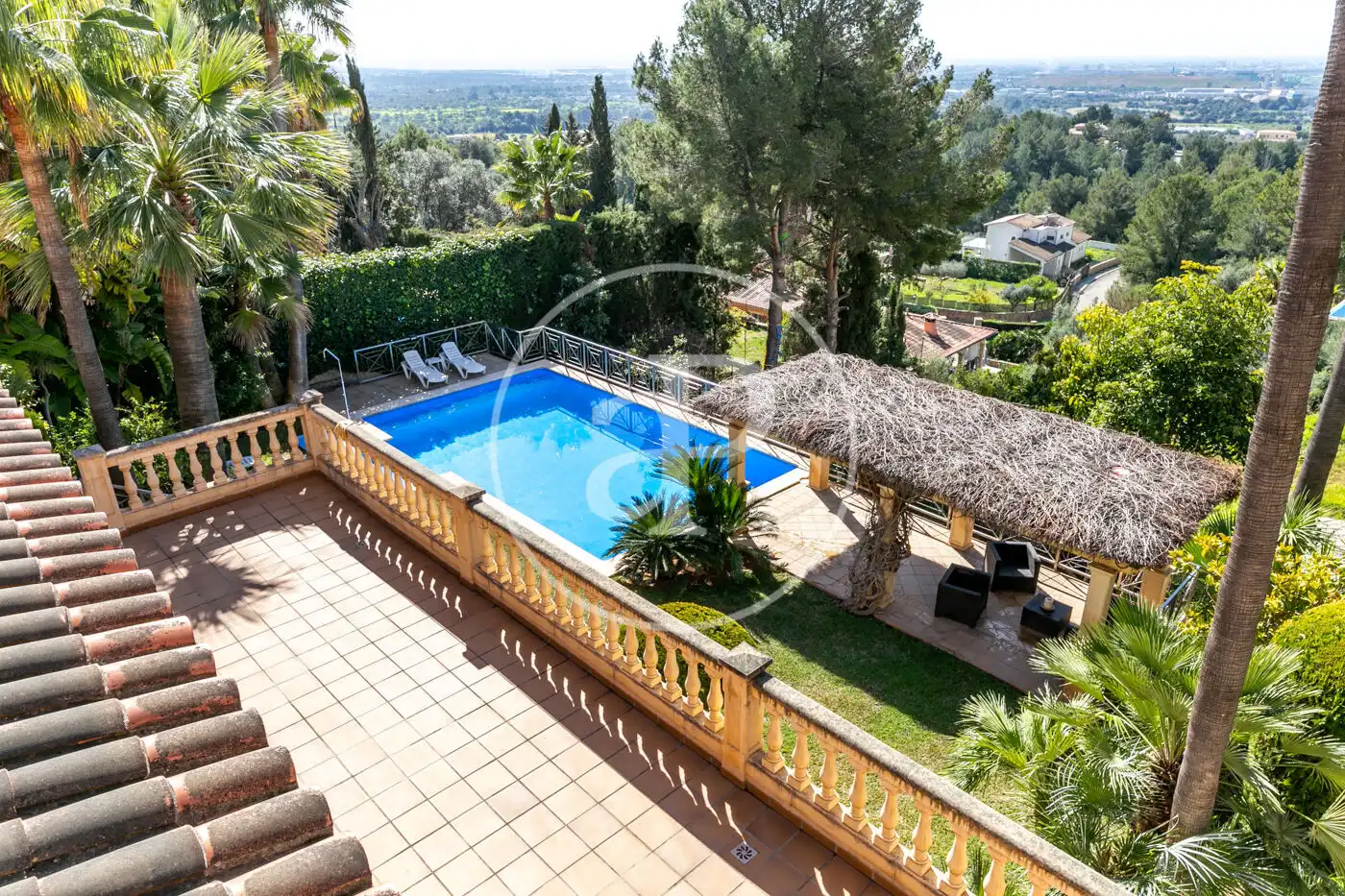 Terrace of Houses for rent in Bunyola  with Air Conditioner, Heating and Private garden