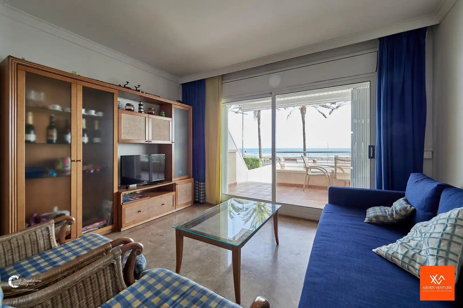 Living room of Apartments for sale in Calafell  with Air Conditioner, Heating and Private garden