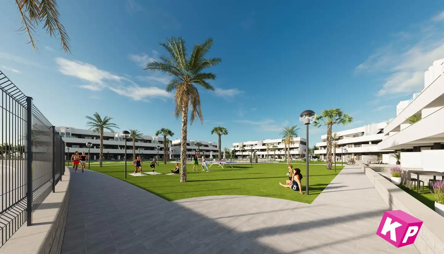 Vista exterior de Piso en venta en Guardamar del Segura con Aire acondicionado, Jardín privado y Terraza