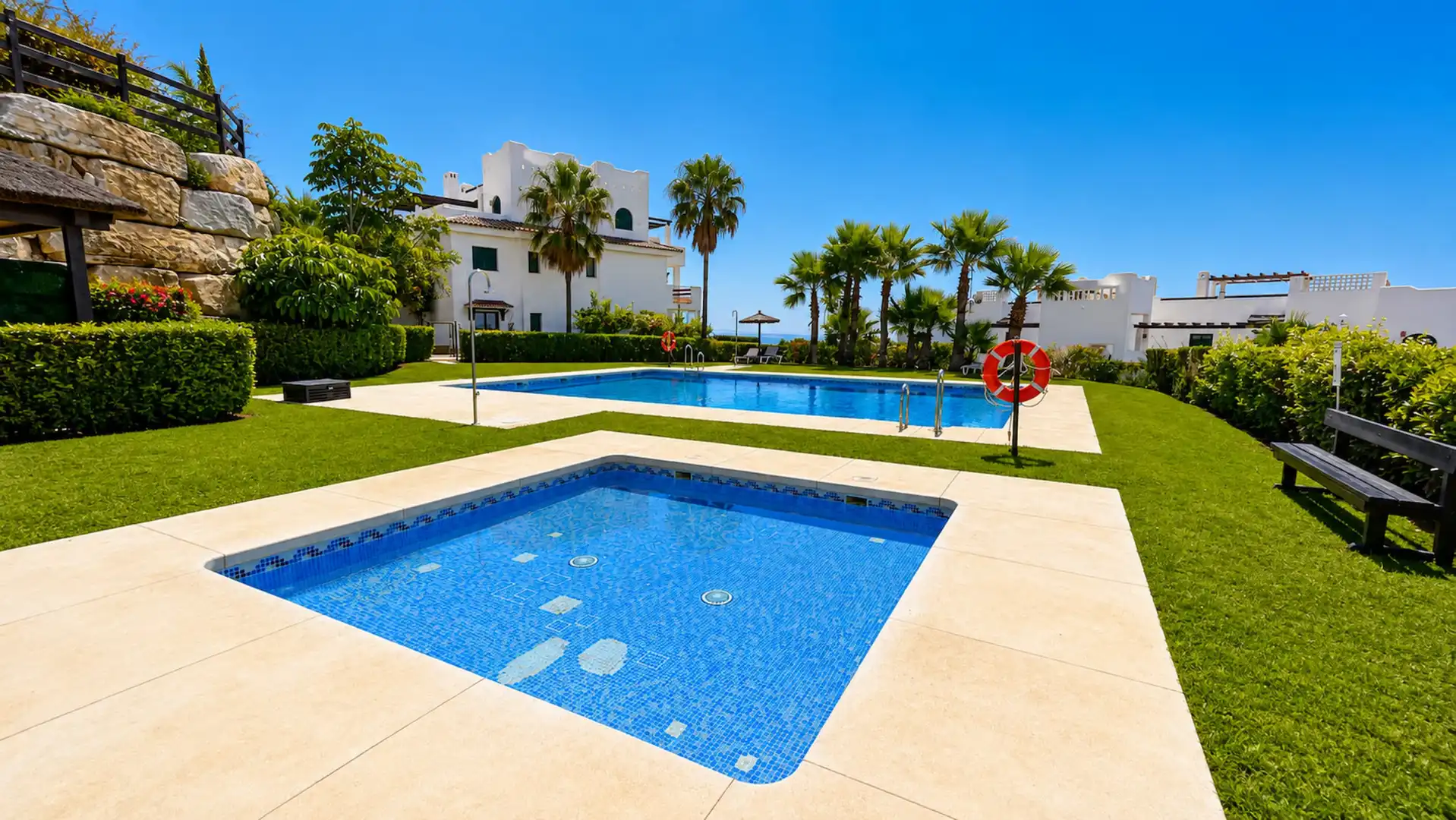 Baixos amb piscina en venda a Doña Julia Golf, imagen 22