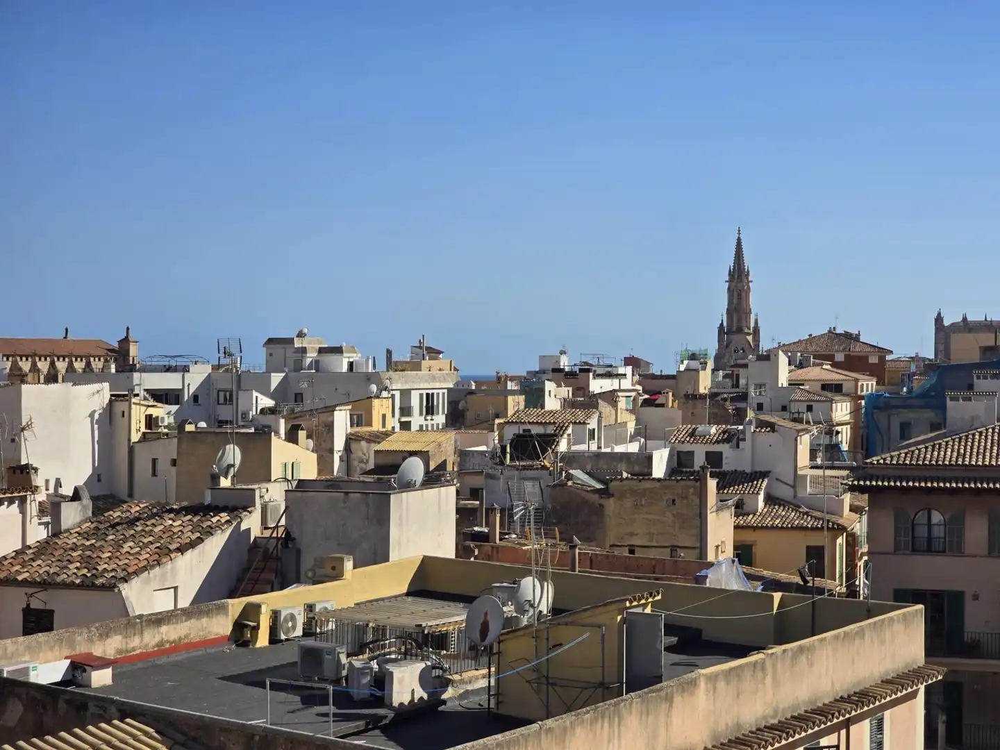Vista exterior de Piso en venta en  Palma de Mallorca con Aire acondicionado, Calefacción y Terraza