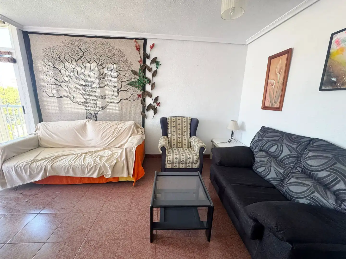 Wohnzimmer von Wohnungen zum Verkauf in Alicante / Alacant mit Terrasse und Möbliert
