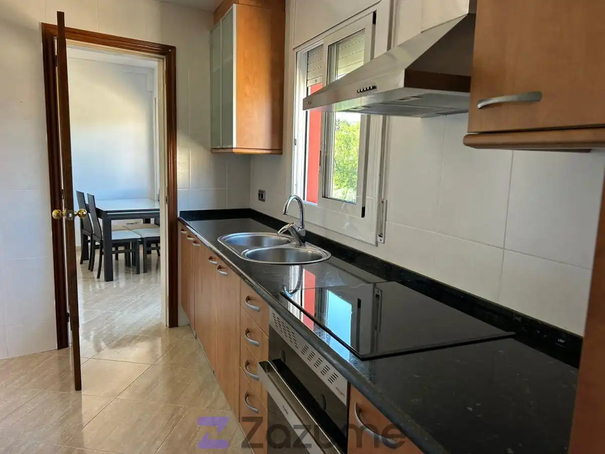 Kitchen of Flat for rent in Lliçà d'Amunt  with Air Conditioner, Heating and Furnished
