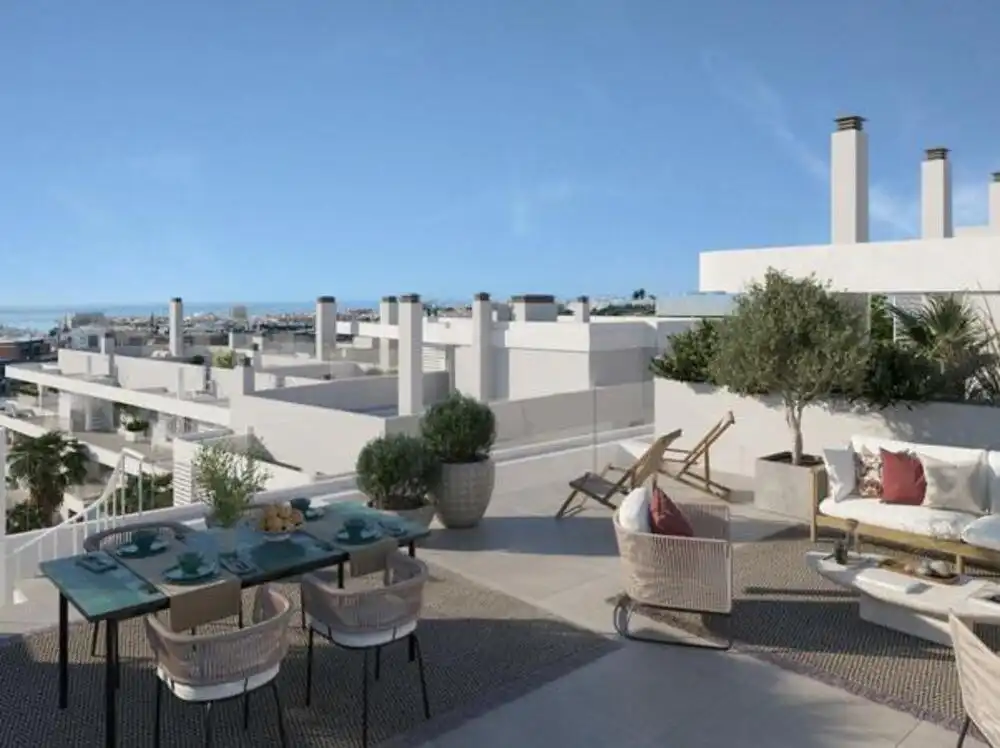 Adossat amb piscina en venda a Estepona Pueblo, imagen 9