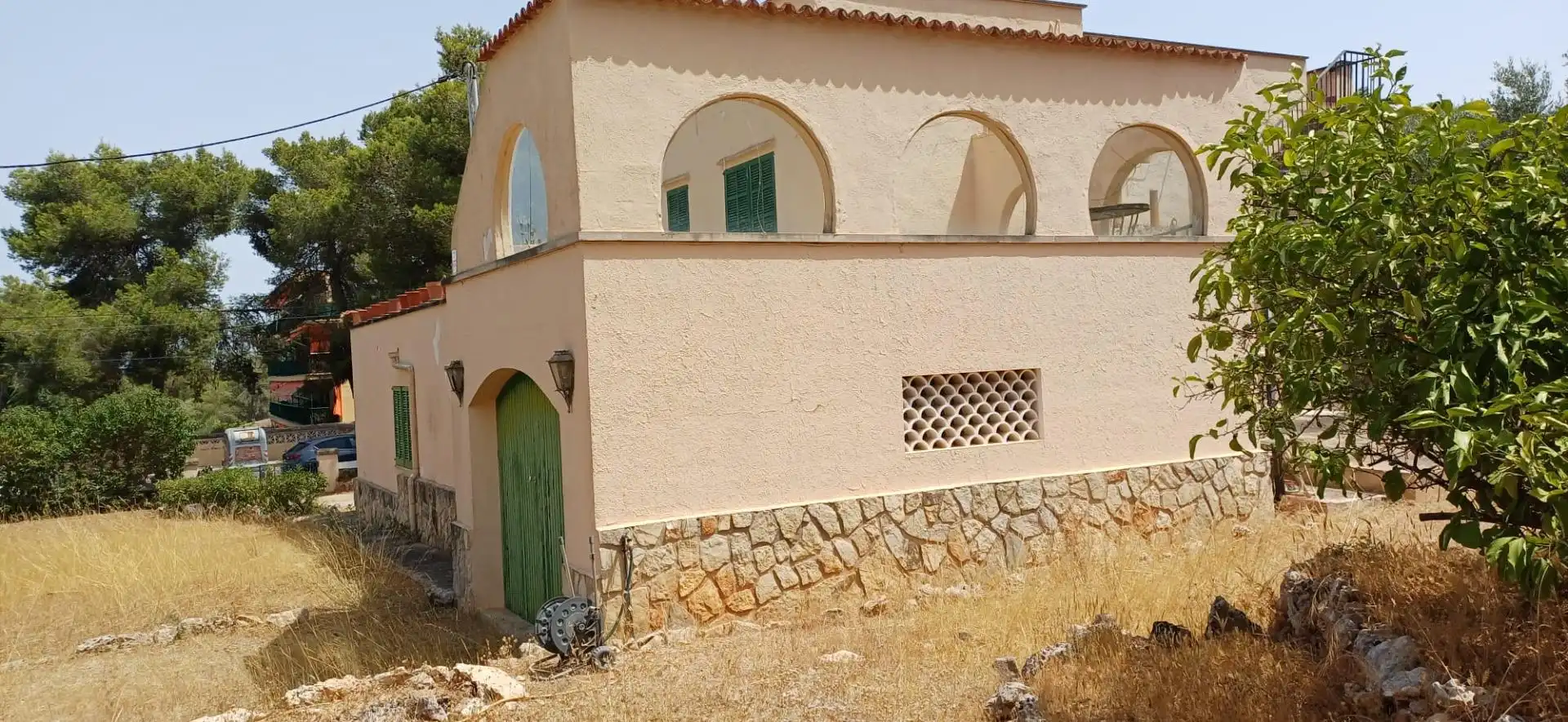 Vista exterior de Casa o xalet en venda en Llucmajor amb Jardí privat, Terrassa i Traster