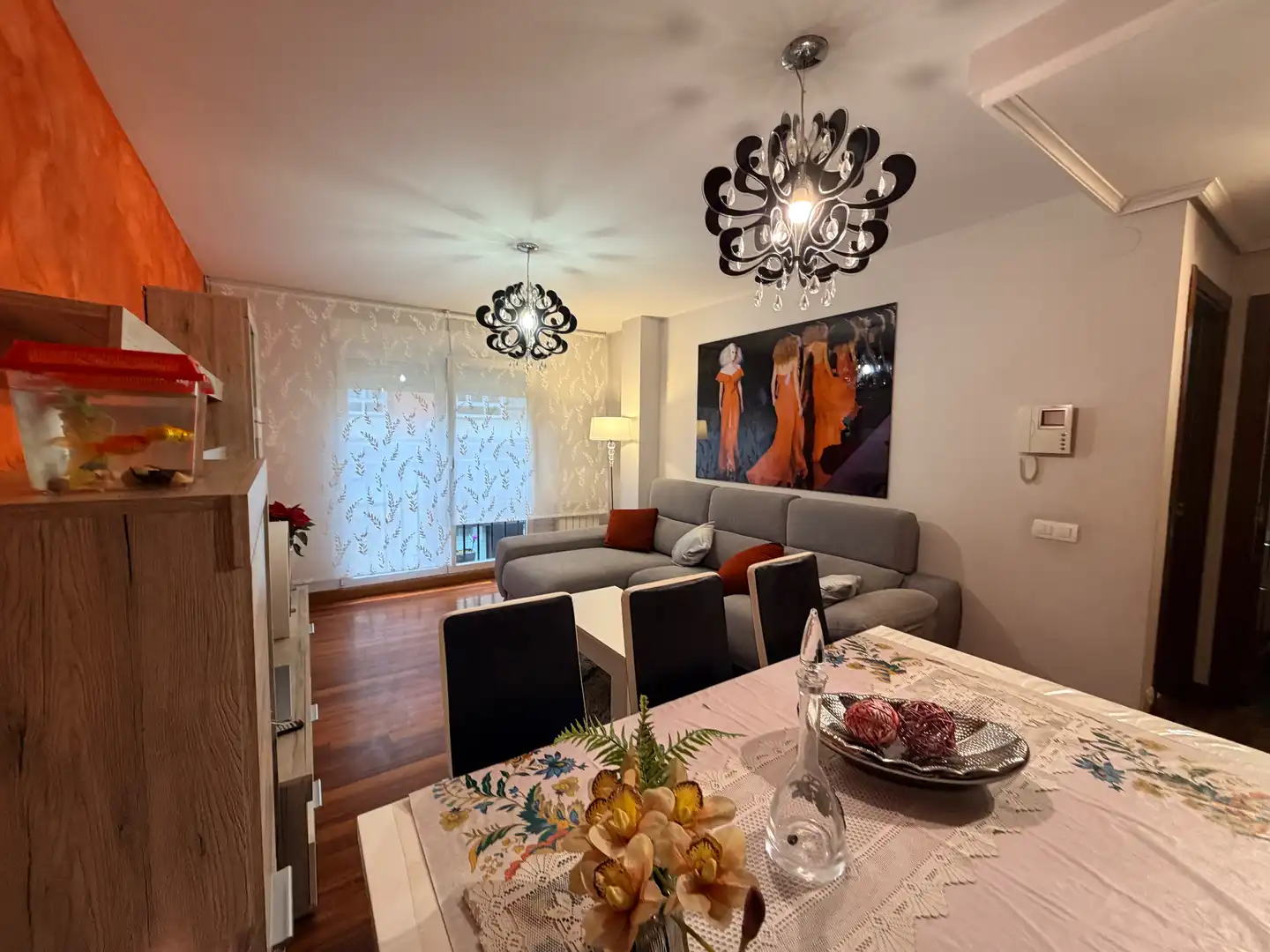 Sala de estar de Dúplex en venta en Torrelavega  con Calefacción, Parquet y Trastero