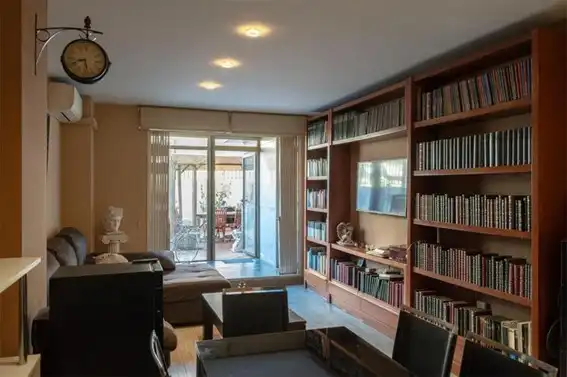 Living room of Flat for rent in Valencia  with Air Conditioner, Heating and Terrace