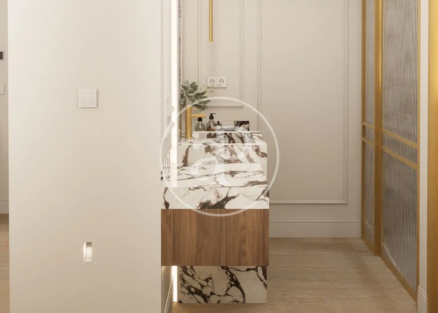 Bathroom of Flat for sale in Madrid  with Air Conditioner, Heating and Furnished