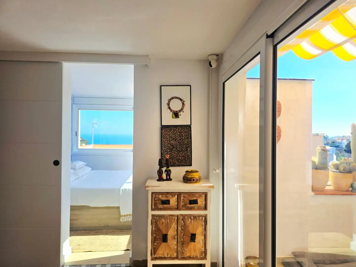 Schlafzimmer von Wohnung zum Verkauf in Sant Pere de Ribes mit Klimaanlage, Heizung und Terrasse