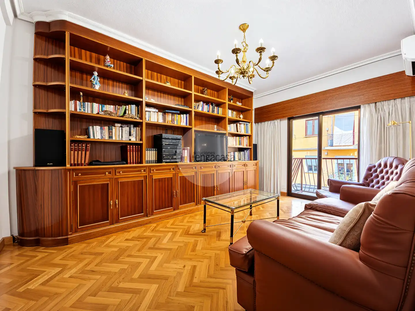 Sala de estar de Piso en venta en Madrid con Aire acondicionado, Calefacción y Parquet