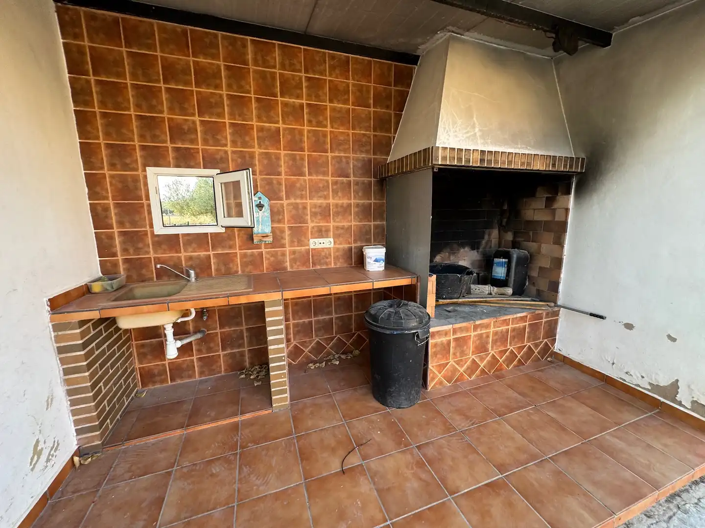 Cuina de Casa o xalet en venda en Villena amb Aire condicionat, Jardí privat i Terrassa