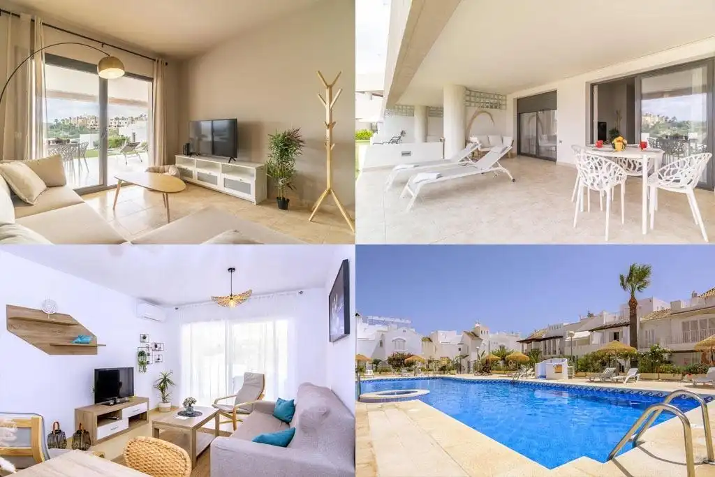 Exterior view of Flat for rent in Águilas  with Air Conditioner, Heating and Private garden