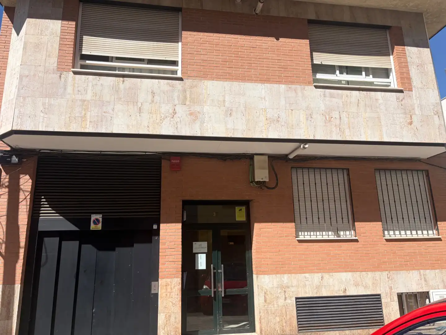 Vista exterior de Piso de alquiler en Ciudad Real con Amueblado, Lavadora y Microondas