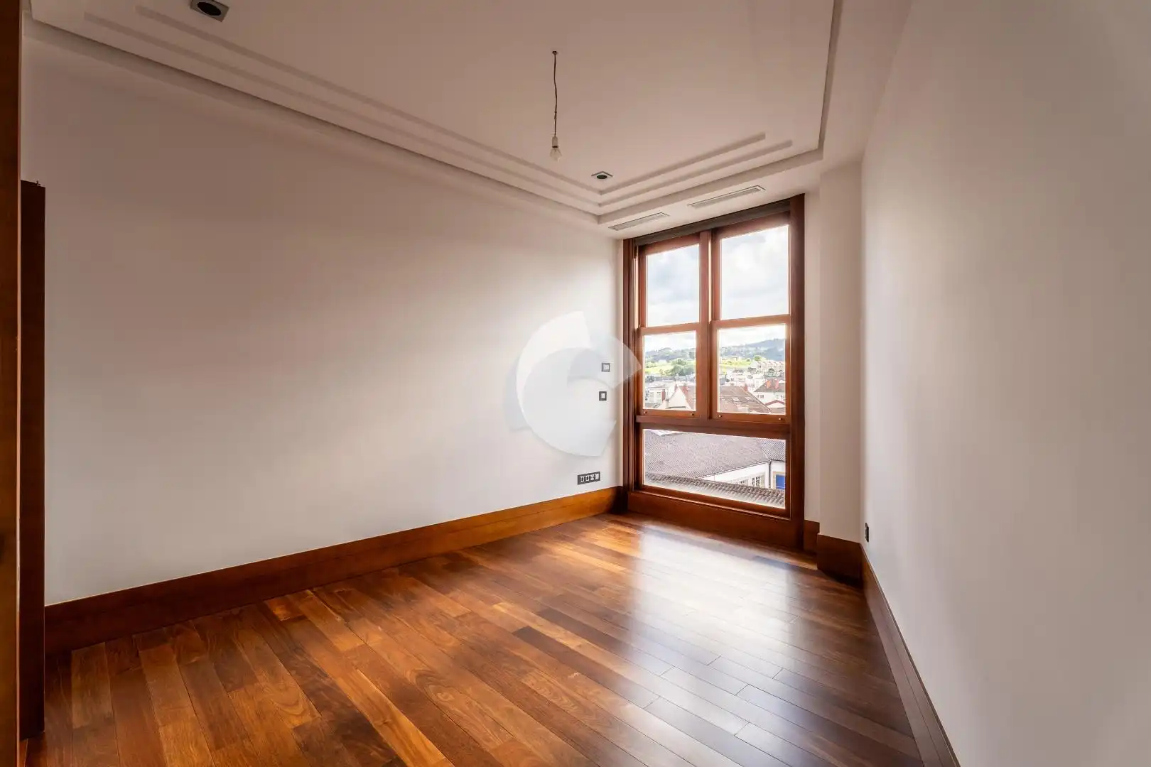 Bedroom of Flat for sale in Ourense Capital   with Heating, Parquet flooring and Storage room