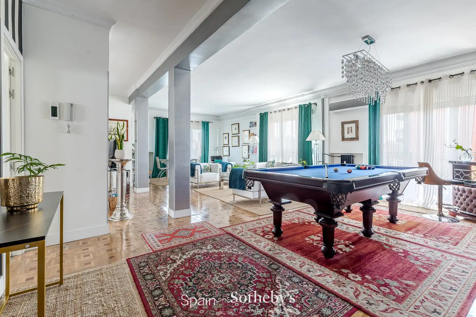 Sala de estar de Apartamento en venta en Madrid