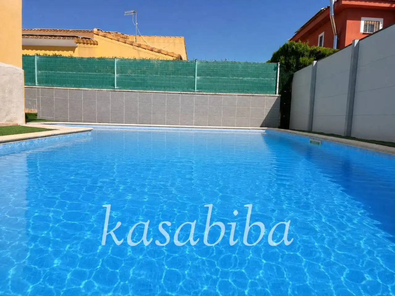 Swimming pool of Houses for sale in Godelleta  with Private garden, Terrace and Swimming Pool