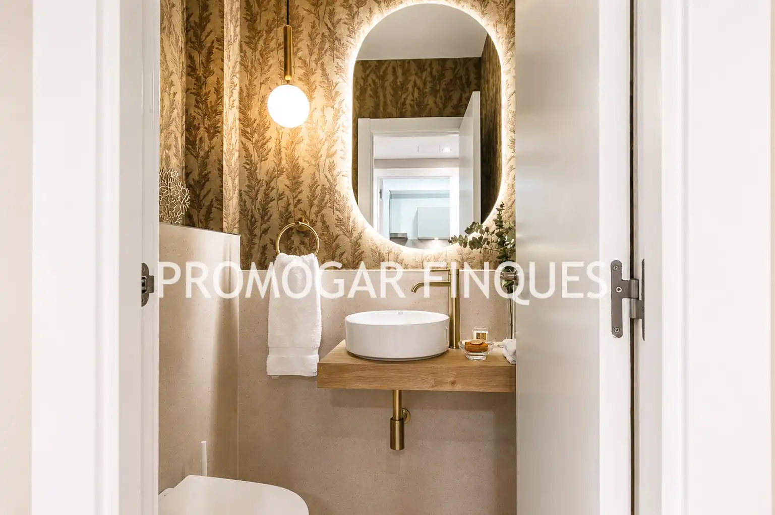 Badezimmer von Maisonette zum Verkauf in Sant Feliu de Llobregat mit Klimaanlage, Heizung und Privatgarten